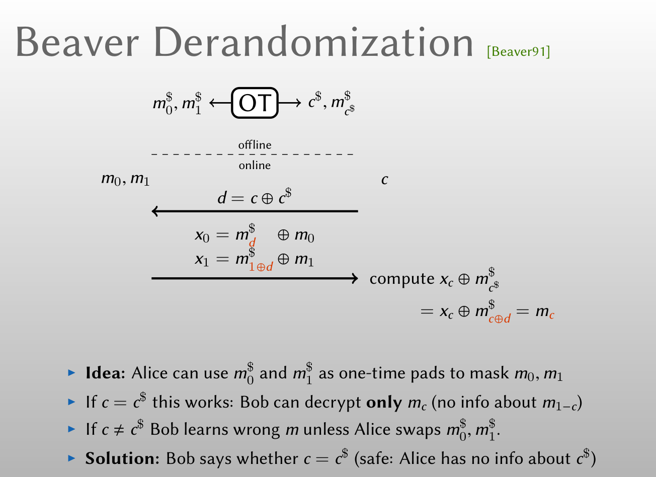 Beaver Derandomization 2